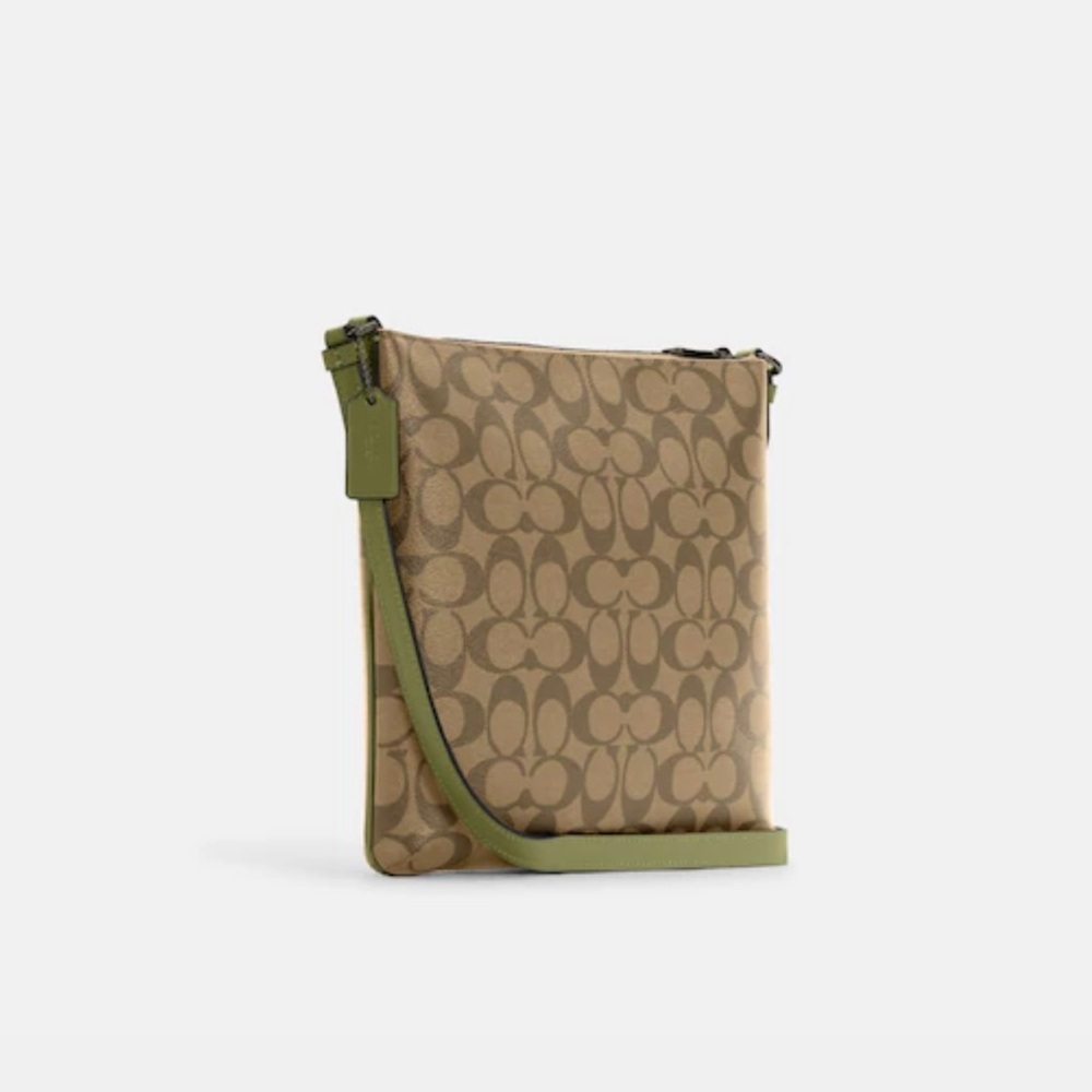 Coach Rowan File Bag In Signature Canvas - Picture 11 of 11